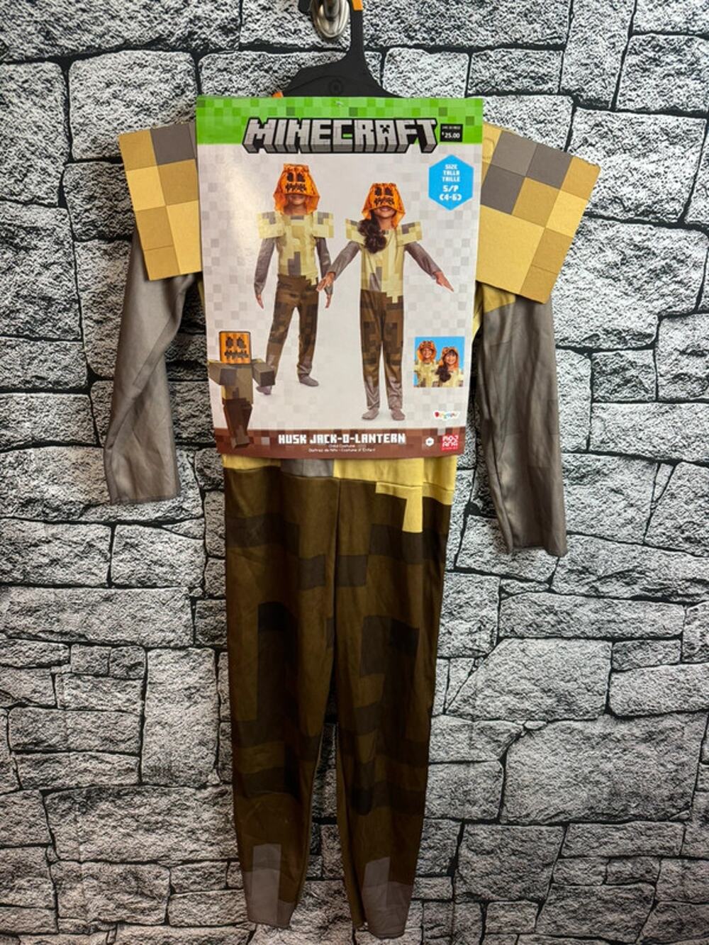 New Minecraft Husk Jack-O-Lantern Costume - Small (4/6)